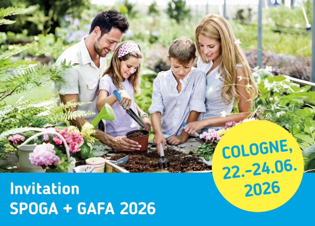 spoga+gafa 2026, Internationale Fachmesse, Gartenmesse, Outdoor Living, BBQ, Köln Messe, Gartenindustrie, B2B Messe