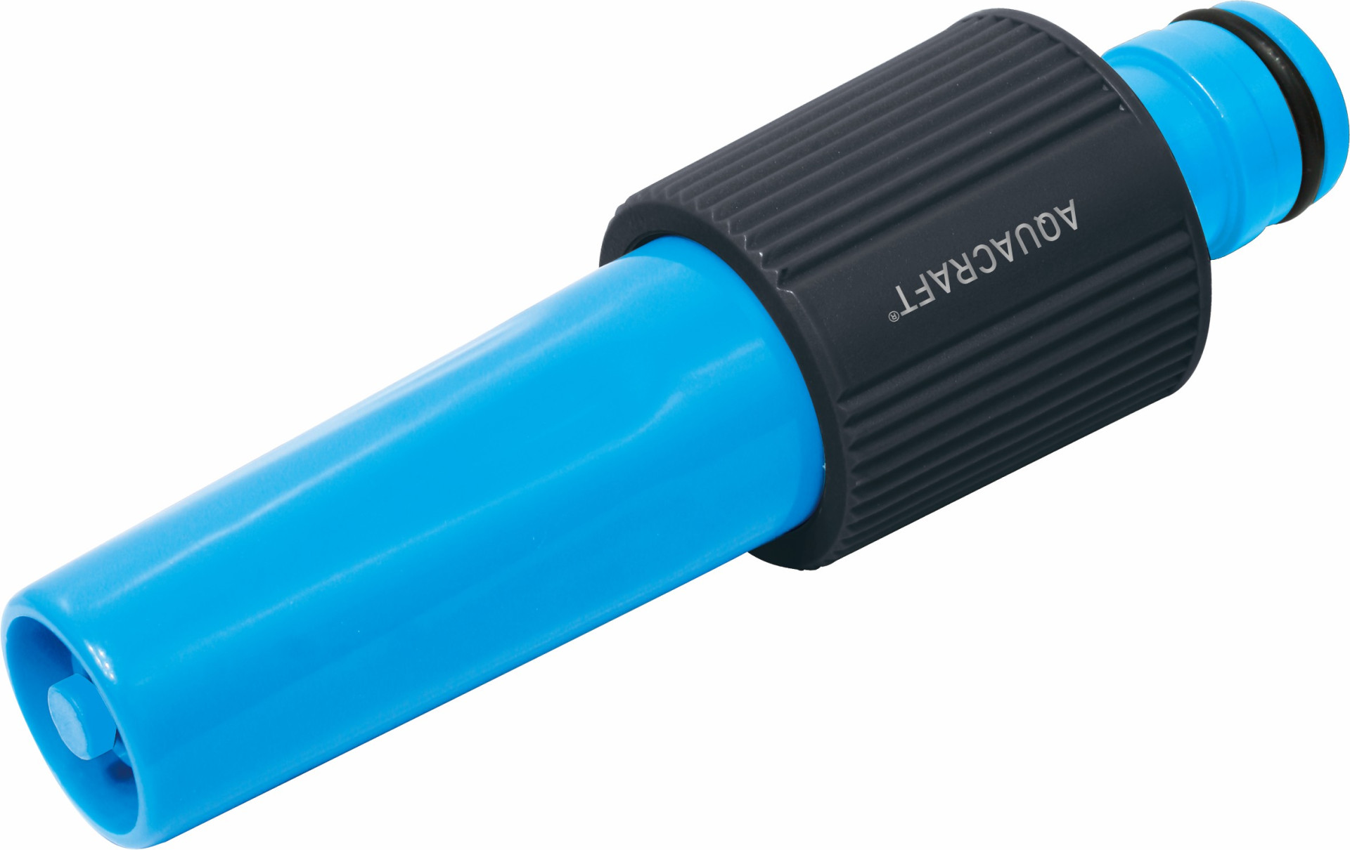 Adjustable hose nozzle with fan spray and jet stream