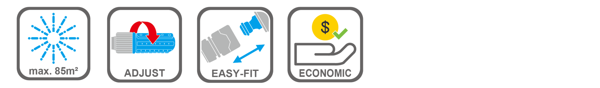 Adjustable garden sprinkler with rotating arms for even coverage