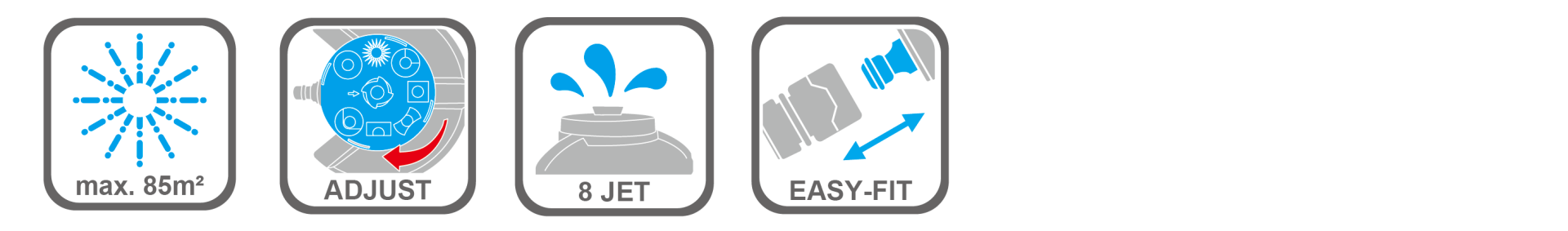 Durable lawn sprinkler with lightweight stable base for everyday use