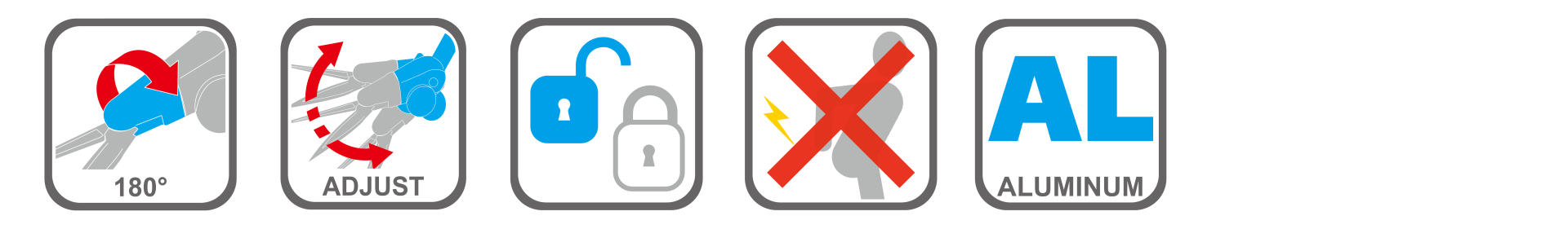 Swivel head garden pruner with adjustable cutting angles