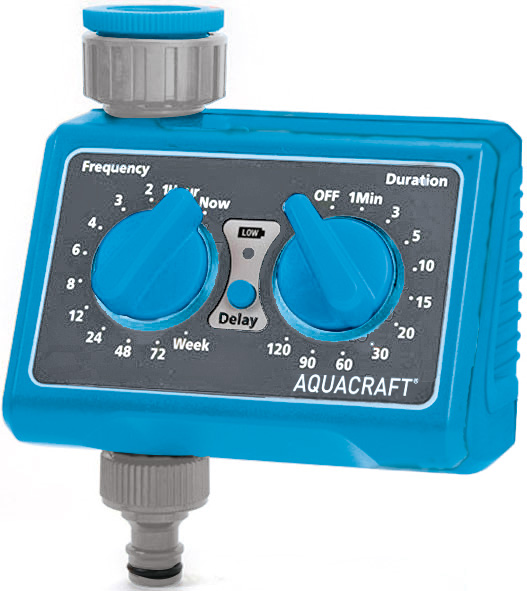 Garden water timer for automatic irrigation