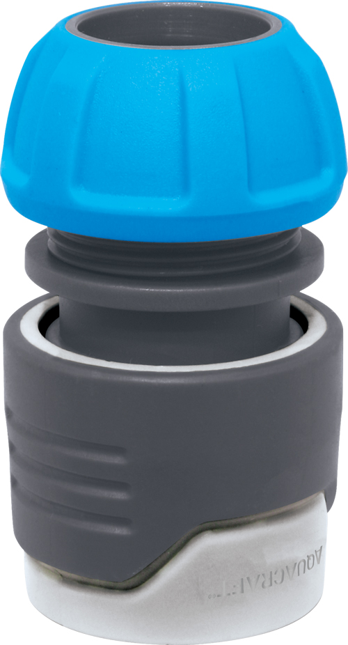Garden hose connector for watering system